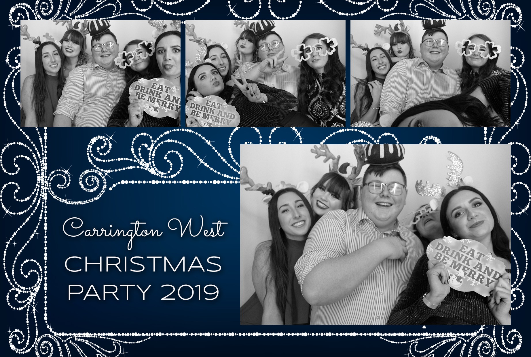 Carrington West Christmas Party 2019 | View more photos from the event at gallery.myphotoboothexperience.co.uk/u/MyPhotoBoothExperienceLtd/Carrington-West-Christmas-Party-2019